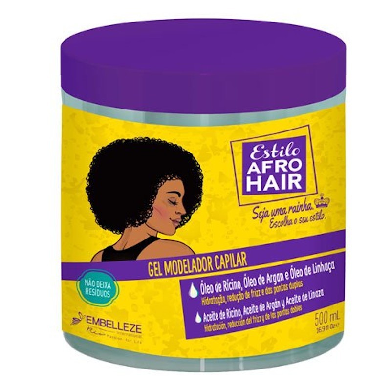 Afro Hair Gel 500ml - Novex