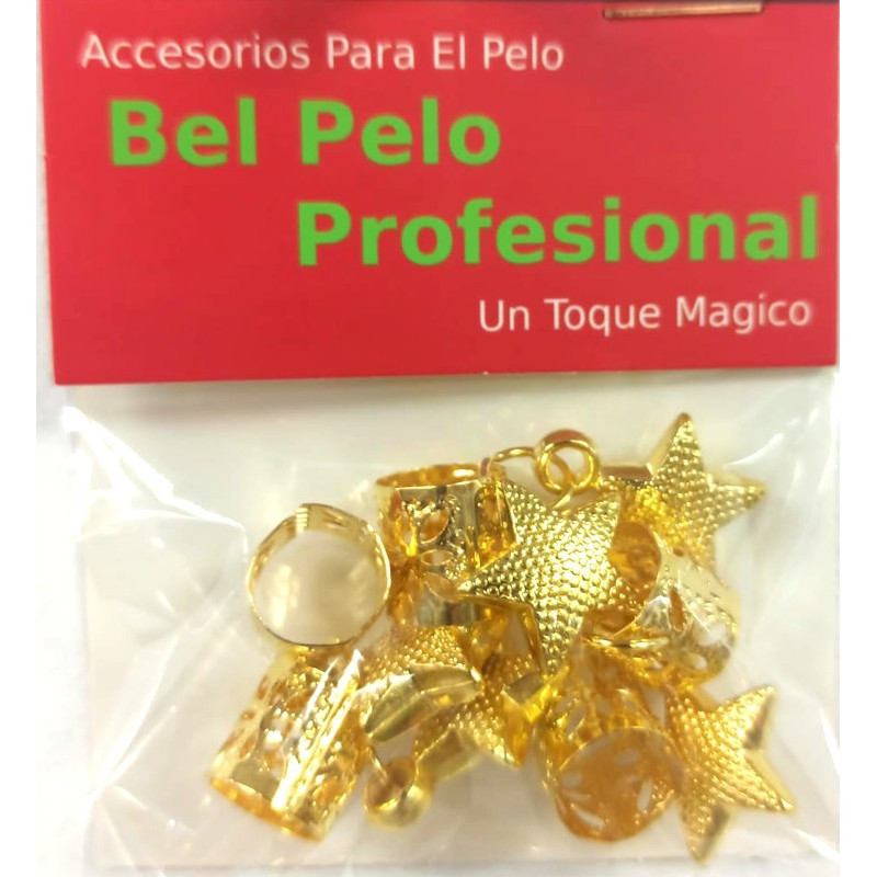 Tubos De Filigrana Con Estrella - BelPelo
