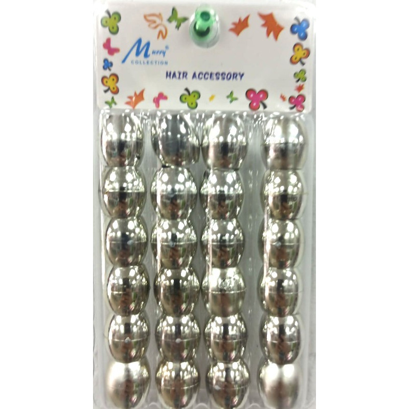 Jumbo Beads Silver Shiney B7003 - Murry