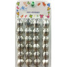 Jumbo Beads Silver Shiney B7003 - Murry