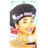 Wide Band Silky Cap Black M2193BLK
