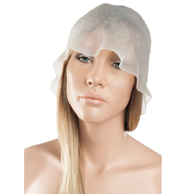Gorro Mechas Traslucido Con Ganchillo - Eurostil