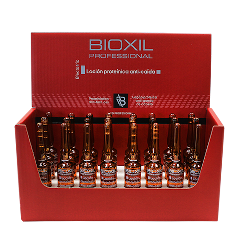 Anti-Caída 24 Ampollas Proteínica 8ml - Bioxil