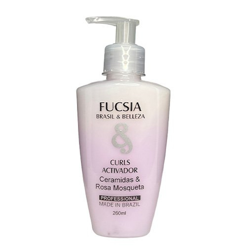 Fucsia Mask Ceramides and Rosehip Curly 260ml