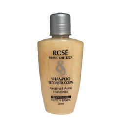 Rosé Shampoo Keratina and Hyaluronic Reconstruction 260ml