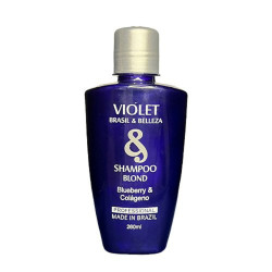 Violet Shampoo Blueberry and Collagen Blond 260ml