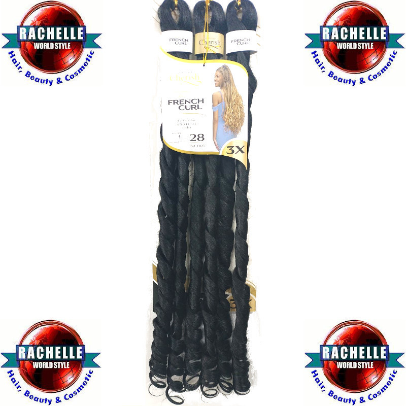 3X Spiral French Curl Braid 70cm - Cherish
