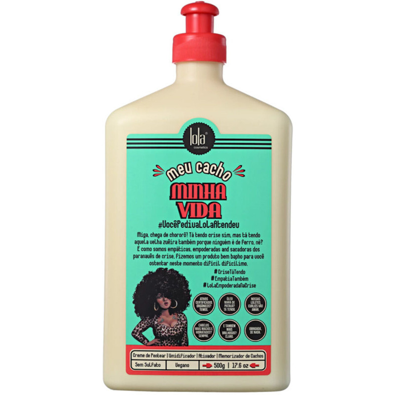 Minha Vida Crema De Peinar 500gr - Lola Cosmetics