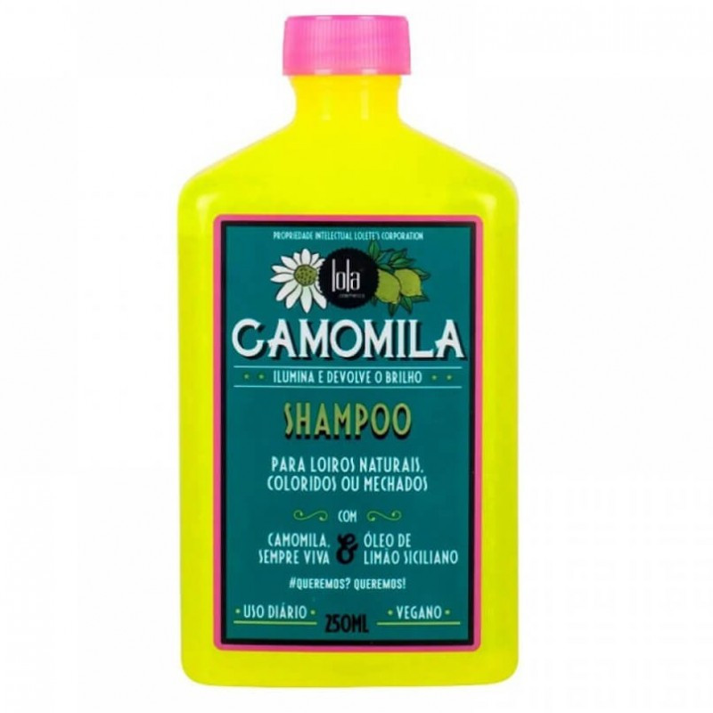 Camomila Shampoo 250ml - Lola Cosmetics