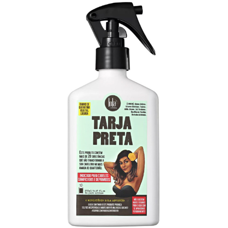 Tarja Preta Queratina 250ml - Lola Cosmetics