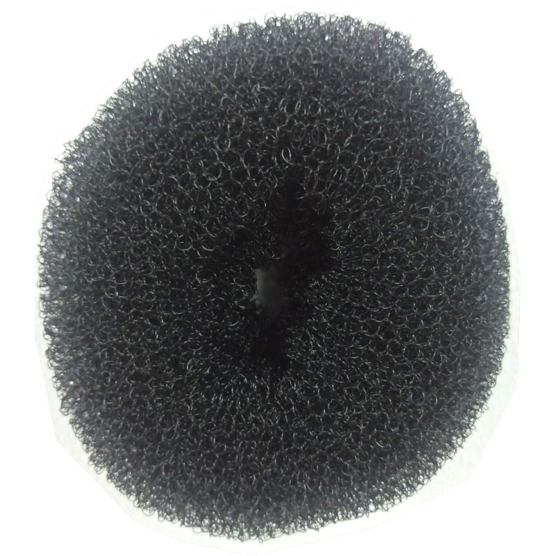 Relleno Moño Circular Negro