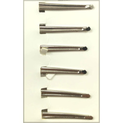 6 Pinzas Plata - Dimit