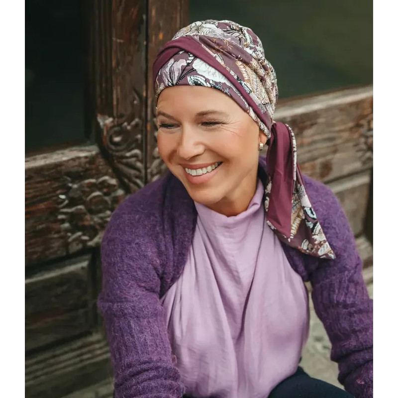 Doris Print - Turbante Oncológico