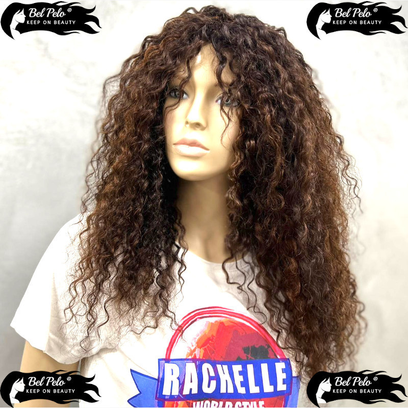 Ritchi Natural Wig Curly Hair 20"