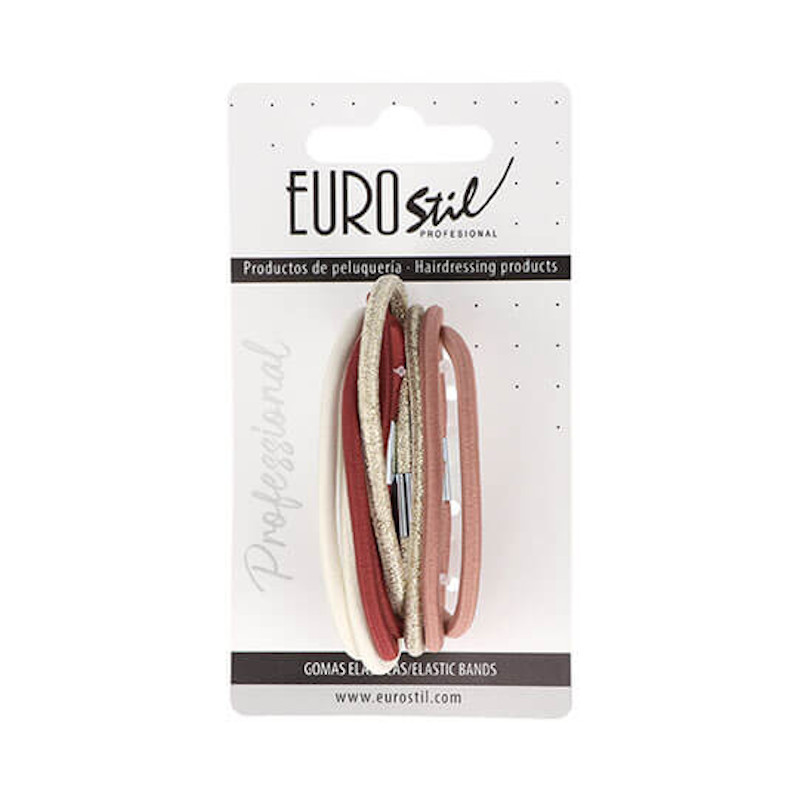 Cardboard 8 Thick Rubber Bands - Eurostil