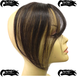 Corona Pelo Natural Con Flequillo