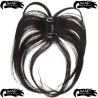 Natural Hair Topper With Fringe