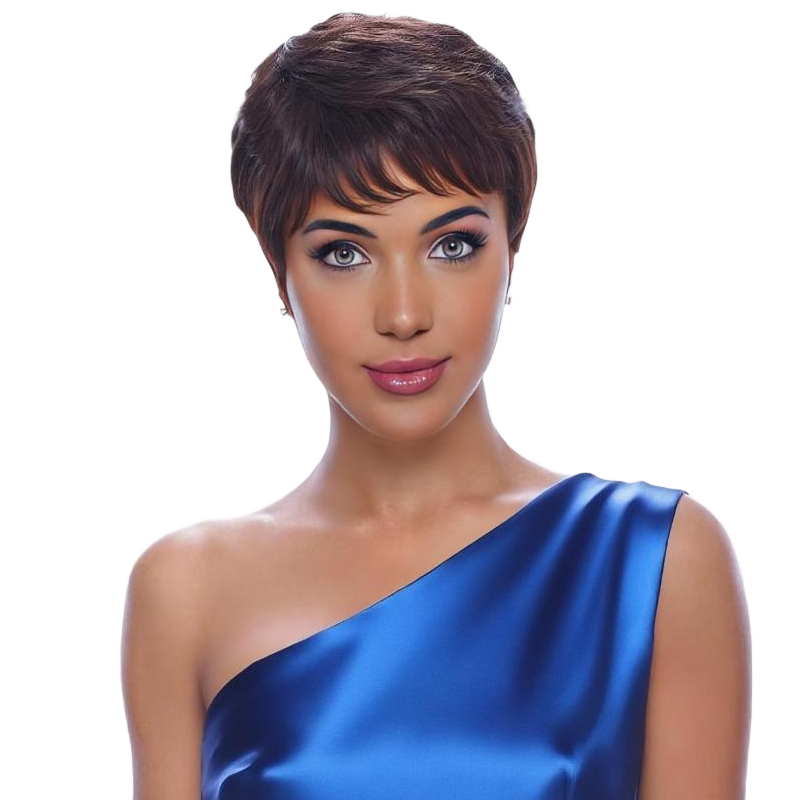 Vera Human Hair Wig 1B - Bala