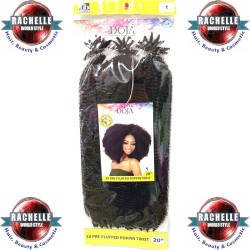 3X Pre-Fluffed Poppin Twist 50cm - Doja