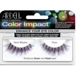 Eyelashes Natural Color Impact Demi Wispies Plum