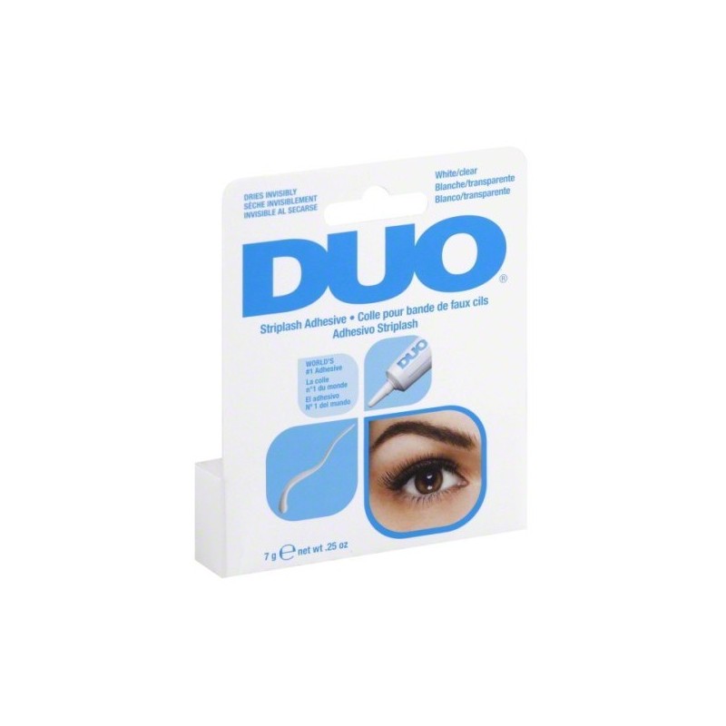 Duo Clear Adhesive Strip Lashes 7grs