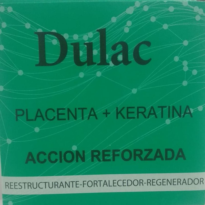 Box 36 Hair Blister Placenta + Keratina - Dulac