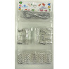 Murry Adorno Variado Plata MC56S