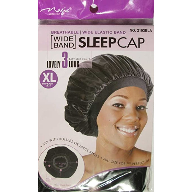 Wide Band Sleep Cap (XL)