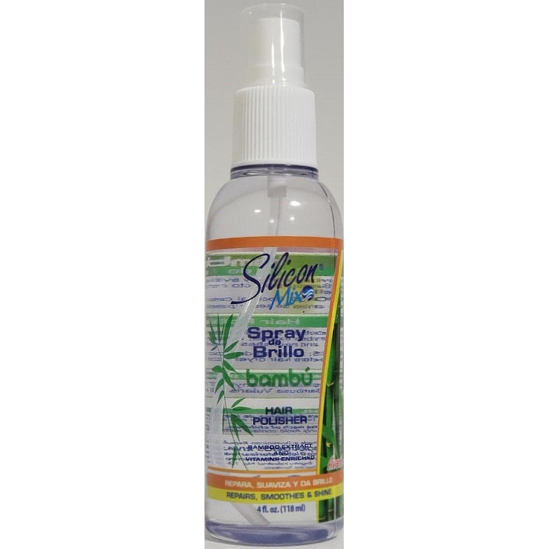 Bamboo Hair Polisher Spray 4oz - Silicon Mix