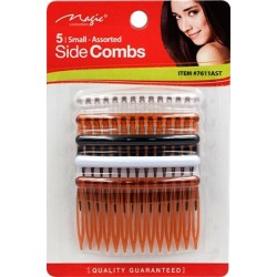 Pack 5 Side Combs - Magic