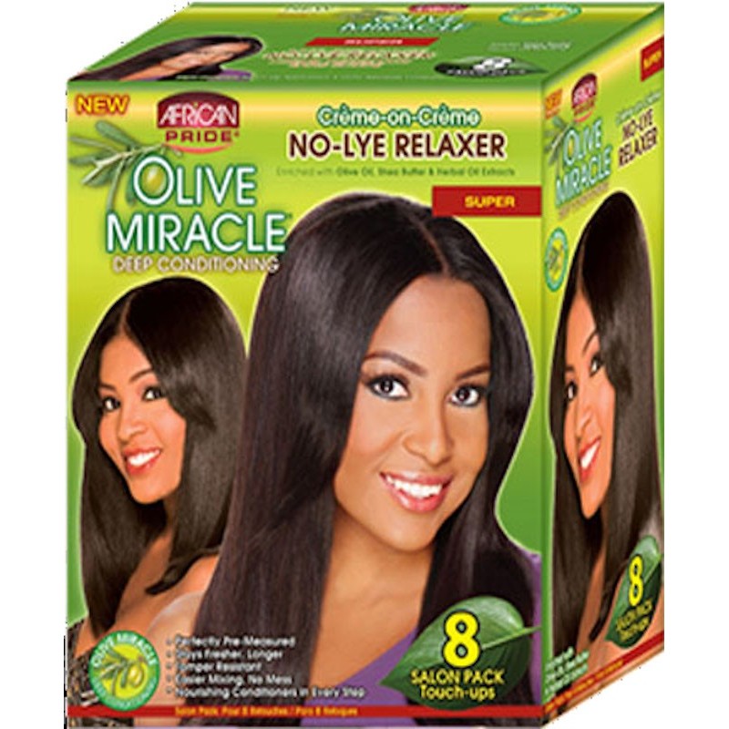 AP Olive Miracle 8-Touch-up Relaxer Super