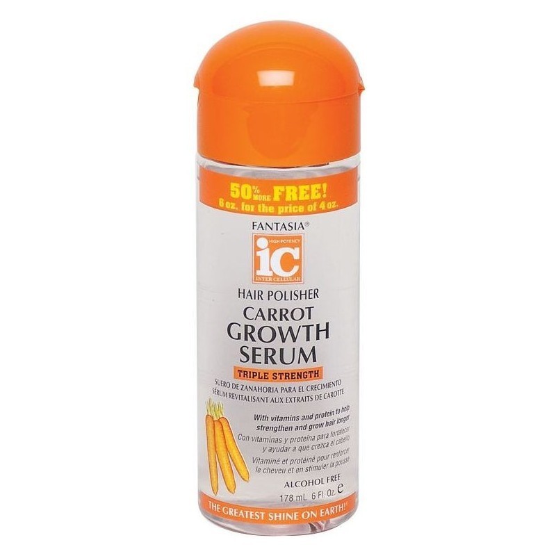 Hair Polisher Carrot Growth Serum 6oz - Fantasia IC